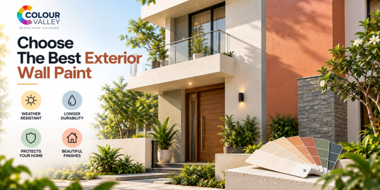 How To Choose The Best Exterior Wall Paint For Indian Weather