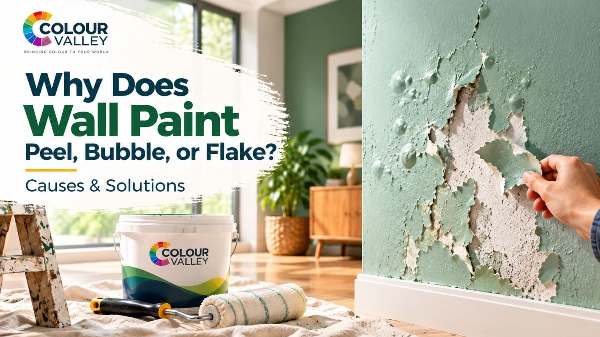 peeling paint